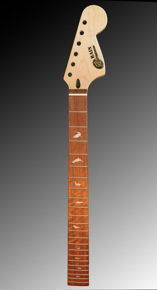 Maple Neck with Shedua Fretboard (Rain - ST)