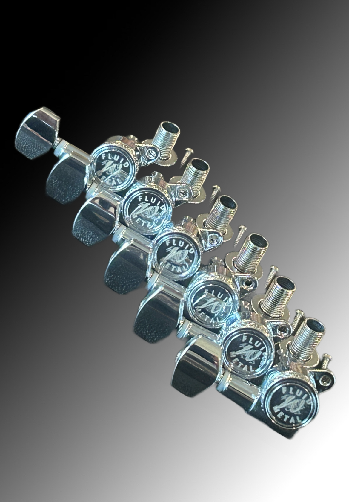 Fluid Metal Modern Locking Tuners (1x6)