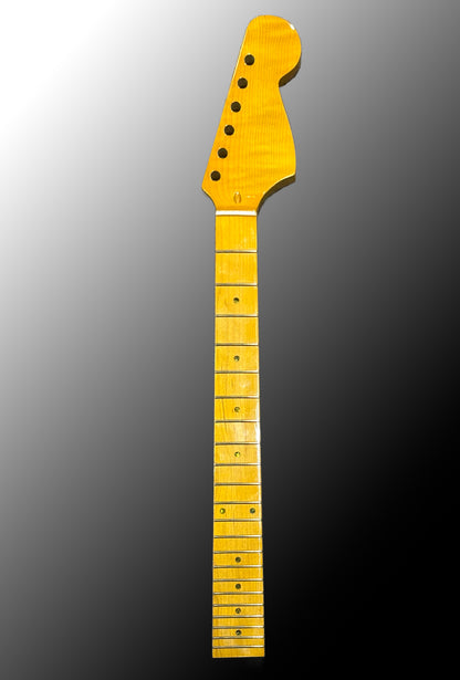 Vintage Flamed Yellow Neck